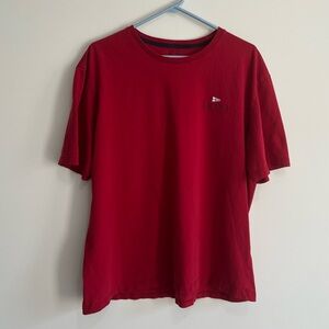 Nautica Men’s Bold Red Short Sleeve Tee